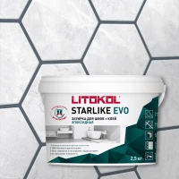 Эпоксидная затирка Litokol Starlike EVO S.130 Grigio Ardesia, 2,5 кг