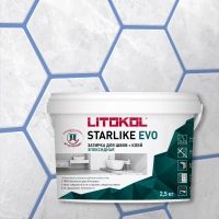 Эпоксидная затирка Litokol Starlike EVO S.330 Blu Avio, 2,5 кг