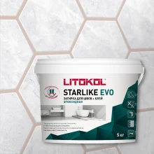 Эпоксидная затирка Litokol Starlike EVO S.500 Rosa Cipria, 5 кг