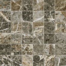 Керамогранит 30x30 см Atlas Concorde Forte Dei Marmi Quark Breccia di Caravaggio коричневый мрамор | 610110001190 мозаика, полуматовая