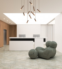 Керамогранит Coliseum Lirica 60х120 мрамор Grey | фон