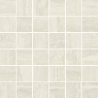 Керамогранит Coliseum Rim 30х30 камень White | мозаика