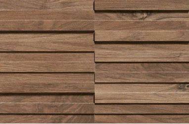 Керамогранит Atlas Concorde Etic Pro 44.0x28.5 дерево Noce Hickory Industrial 3D мозаика (AWYK)