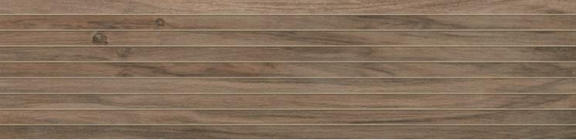 Керамогранит Atlas Concorde Etic Pro 22.5x90.0 дерево Noce Hickory Tatami мозаика (AWV1)