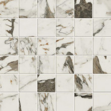 Керамогранит Atlas Concorde Russia Allure Capraia Mosaic Lap 30x30 мрамор, полированный