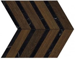 Керамогранит Atlas Concorde Heartwood 29.4x28.7 см Moka Marble Chevron