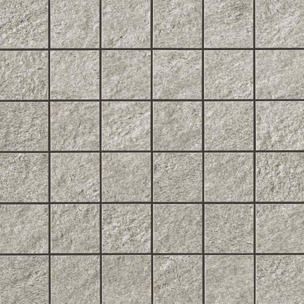 Керамогранит Atlas Concorde Klif 30x30 см Silver Mosaico 4.8х4.8