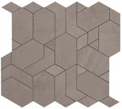Керамогранит Atlas Concorde Boost 31x33.5 см Grey Mosaico Shapes