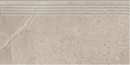 Керамогранит Kerranova Marble Trend 29.4х60 мрамор Limestone LR | ступень K-1005/LR/st01/294x600x10