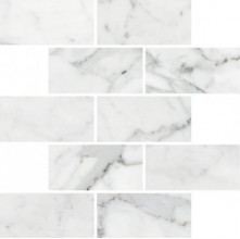 Керамогранит Kerranova Marble Trend 30.7х30.7 мрамор Carrara | мозаика K-1000/MR/m13/307x307x10