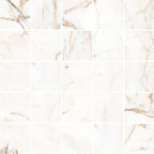 Керамогранит Kerranova Marble Trend 30.7х30.7 мрамор Calacatta Gold M14 | мозаика K-1001/MR/m14/307x307x10