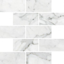Керамогранит Kerranova Marble Trend 30.7х30.7 мрамор Carrara LR | мозаика K-1000/LR/m13/307x307x10