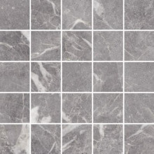 Керамогранит Kerranova Marble Trend 30.7х30.7 мрамор Silver River LR M14 | мозаика K-1006/LR/m14/307x307x10