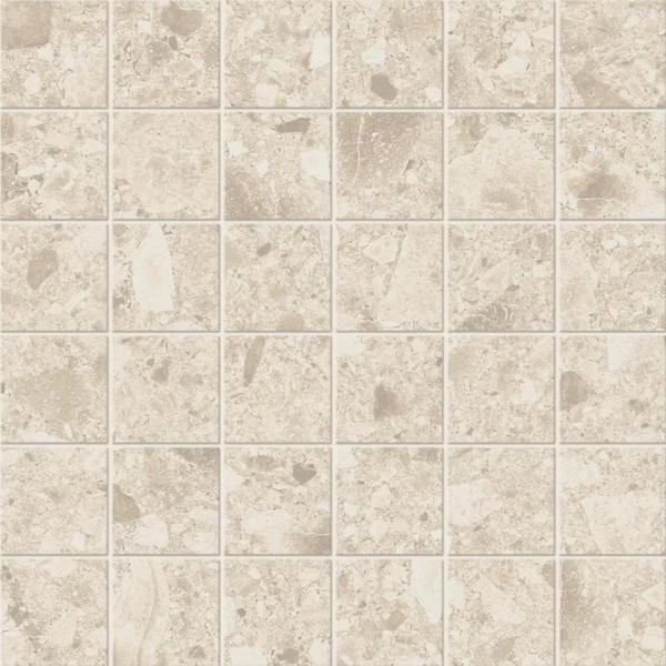 Керамогранит Atlas Concorde Boost Mix 30.0x30.0 камень Ivory Mosaico Matt мозаика (A829)