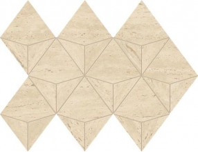 Керамогранит Atlas Concorde Marvel Travertine Sand Mosaico Origami 28x41 см травертин (AF9K)