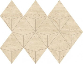 Керамогранит Atlas Concorde Marvel Travertine Sand Mosaico Origami 28x41 см травертин (AF9K)