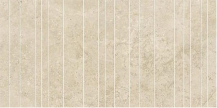 Керамогранит Atlas Concorde Marvel Travertine Pearl Cross Chiselled Urban Grid 29,5x60 см травертин (AF9R)