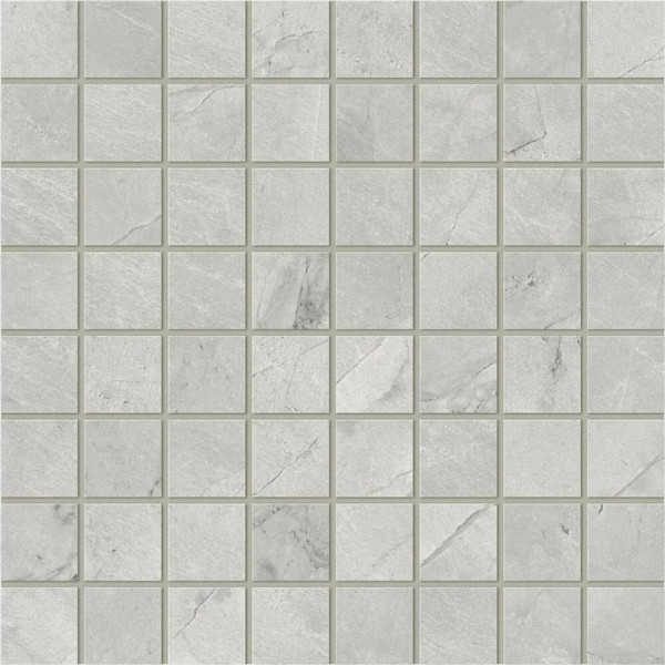 Керамогранит Atlas Concorde Marvel X Grey Cloud Mosaico Matt 30x30 см мрамор (AF9E)