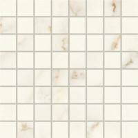 Керамогранит Atlas Concorde Marvel X Calacatta Apuano Mosaico Matt 30x30 см мрамор (AF9B)
