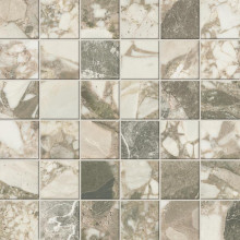 Керамогранит 30x30 см Atlas Concorde Forte Dei Marmi Ceppo Ap Cream Mosaic Lap белый камень | 610110001058 мозаика