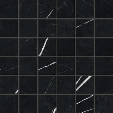 Керамогранит 30x30 см Atlas Concorde Forte Dei Marmi Elegant B Mosaic черный камень | 610110001071 мозаика
