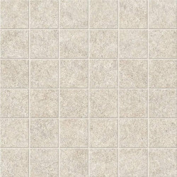 Керамогранит Atlas Concorde Boost Mineral 30.0x30.0 камень White Mosaico мозаика (AIGS)