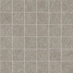 Керамогранит Atlas Concorde Boost Mineral 30.0x30.0 камень Grey Mosaico мозаика (AIGU)