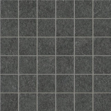 Керамогранит Atlas Concorde Boost Mineral 30.0x30.0 камень Tarmac Mosaico мозаика (AIGX)