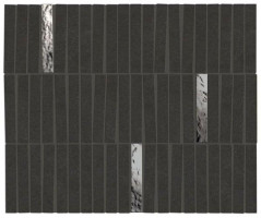 Керамогранит Atlas Concorde Boost Mineral 35.0x29.2 камень Tarmac Mosaico Domino Lux мозаика (AIHK)