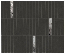 Керамогранит Atlas Concorde Boost Mineral 35.0x29.2 камень Tarmac Mosaico Domino Lux мозаика (AIHK)