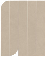 Керамогранит Atlas Concorde Boost Natural 40.5x50.0 бетон Ash Mosaico Piano мозаика (AHHF)