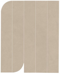 Керамогранит Atlas Concorde Boost Natural 40.5x50.0 бетон Ash Mosaico Piano мозаика (AHHF)