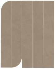 Керамогранит Atlas Concorde Boost Natural 40.5x50.0 бетон Ecru Mosaico Piano мозаика (AHHG)