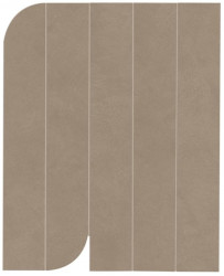 Керамогранит Atlas Concorde Boost Natural 40.5x50.0 бетон Ecru Mosaico Piano мозаика (AHHG)
