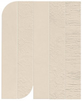 Керамогранит Atlas Concorde Boost Natural 40.5x50.0 бетон Kaolin Mosaico Piano Mix мозаика (AHHH)
