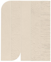 Керамогранит Atlas Concorde Boost Natural 40.5x50.0 бетон Kaolin Mosaico Piano Mix мозаика (AHHH)