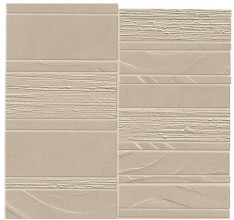 Керамогранит Atlas Concorde Boost Natural 29.2x30.0 бетон Ash Mosaico Trace Mix мозаика (AHHL)