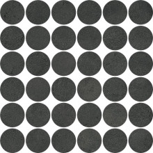 Керамогранит Atlas Concorde Boost Expression 32x32 см Carbon Mosaico Circle (AYY0)