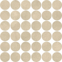 Керамогранит Atlas Concorde Boost Expression 32x32 см Tan Mosaico Circle (AYY4)