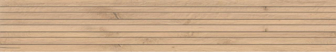 Керамогранит Atlas Concorde Log 18.5x120 см Bright Oak TATAMI 3D