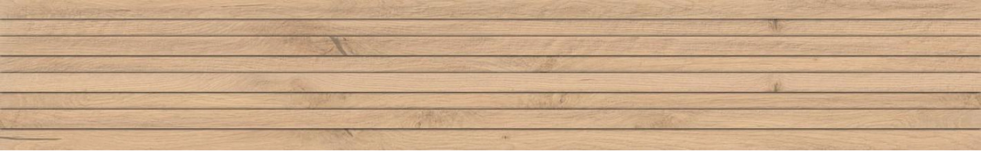 Керамогранит Atlas Concorde Log 18.5x120 см Bright Oak TATAMI 3D