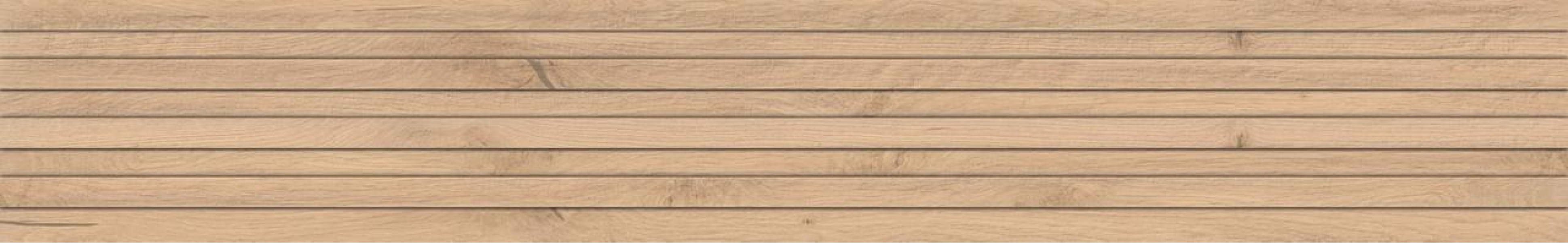 Керамогранит Atlas Concorde Log 18.5x120 см Bright Oak TATAMI 3D