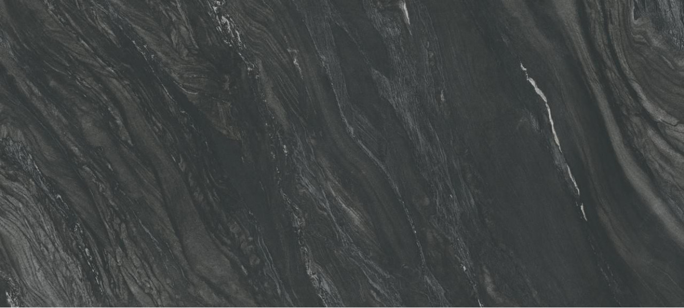 Керамогранит Atlas Concorde Marvel Diva Black Tempest 120x278 см AX80
