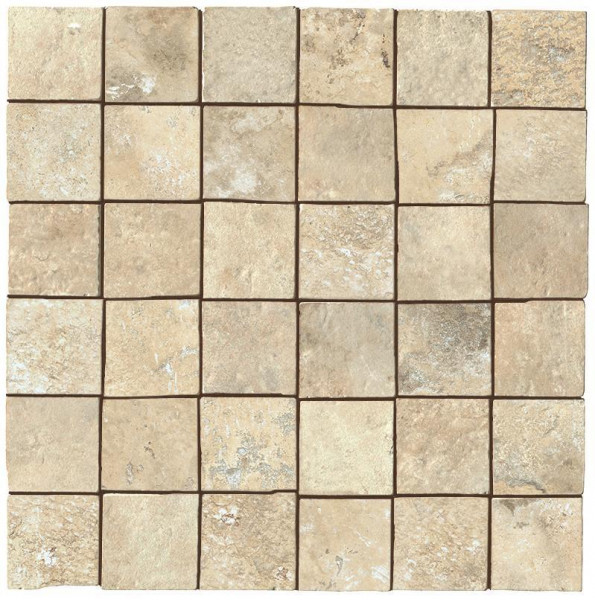 Керамогранит Atlas Concorde Aix 30x30 см Blanc Mosaico Tumbled