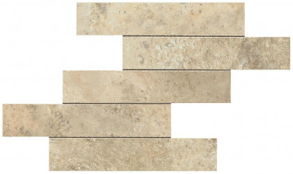 Керамогранит Atlas Concorde Aix 37x37 см Blanc Brick Tumbled