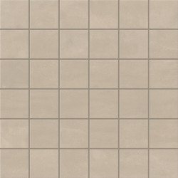 Керамогранит Atlas Concorde Boost Pro 30.0x30.0 бетон Cream Mosaico Matt фон (A0QR)