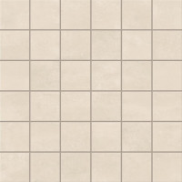 Керамогранит Atlas Concorde Boost Pro 30.0x30.0 бетон Ivory Mosaico Matt фон (A0QQ)