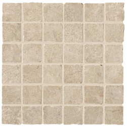 Керамогранит Atlas Concorde Lims 30x30 см Beige Mosaico Tumbled