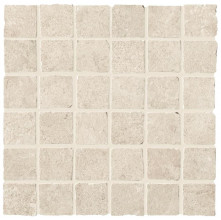 Керамогранит Atlas Concorde Lims 30x30 см Ivory Mosaico Tumbled