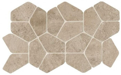 Керамогранит Atlas Concorde Lims 24x41.6 см Grey Mosaico Gemini